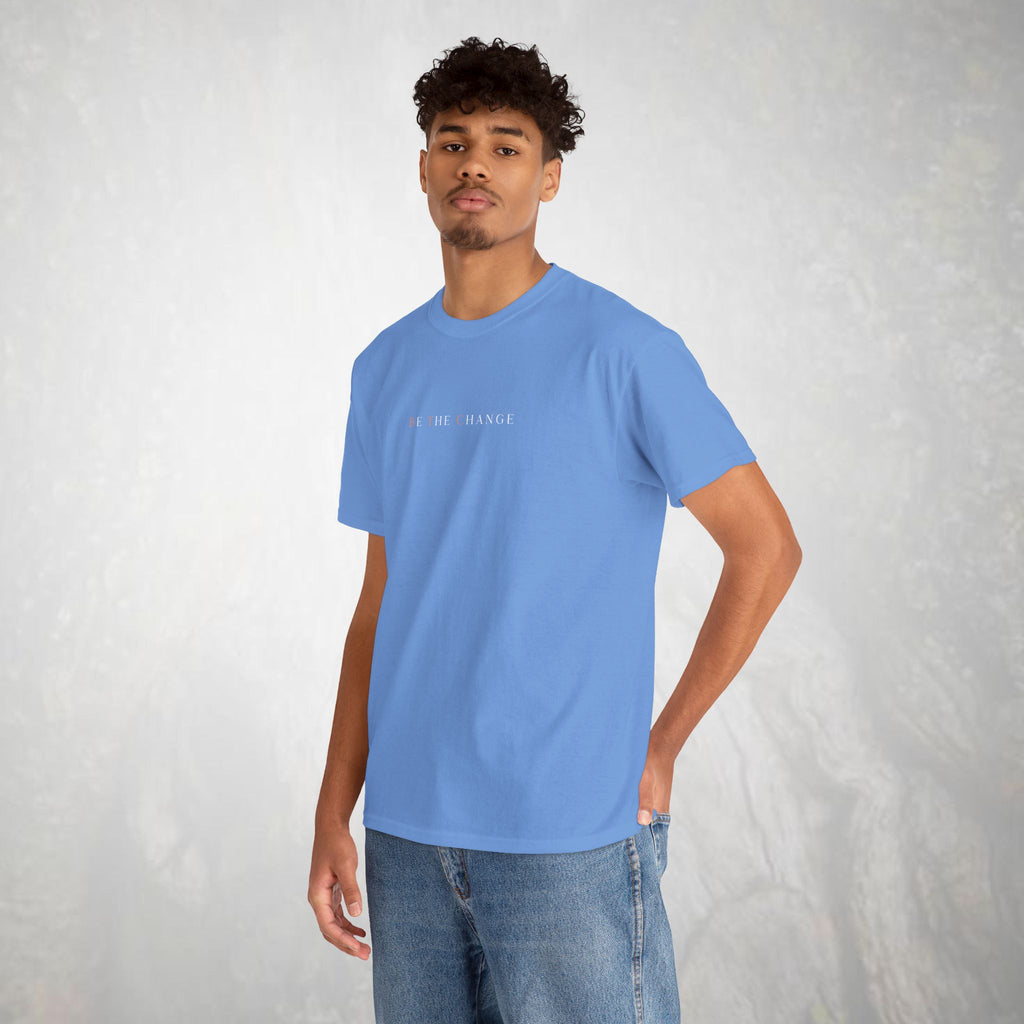 Bitcoin T-shirt | Be The Change (BTC) | Heavy Cotton Tee