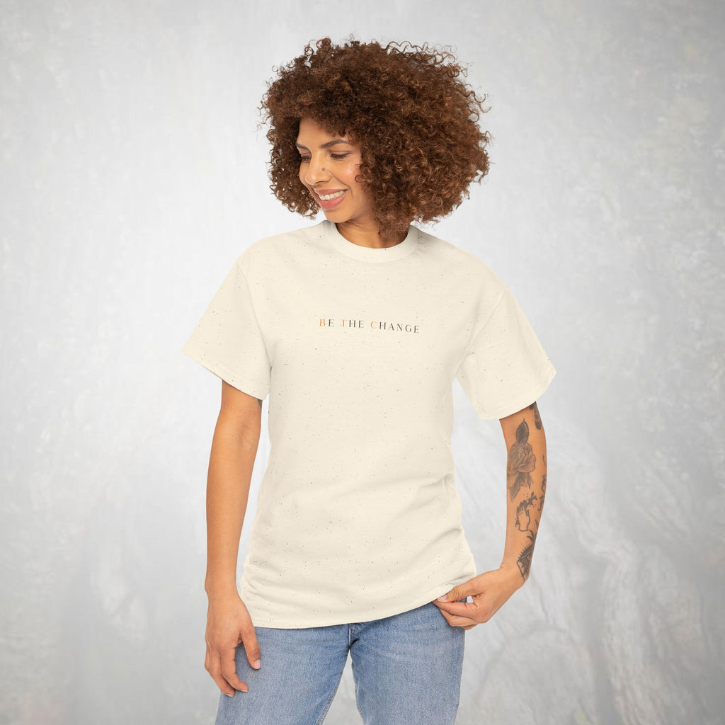 Bitcoin T-shirt | Be The Change (BTC) | Heavy Cotton Tee