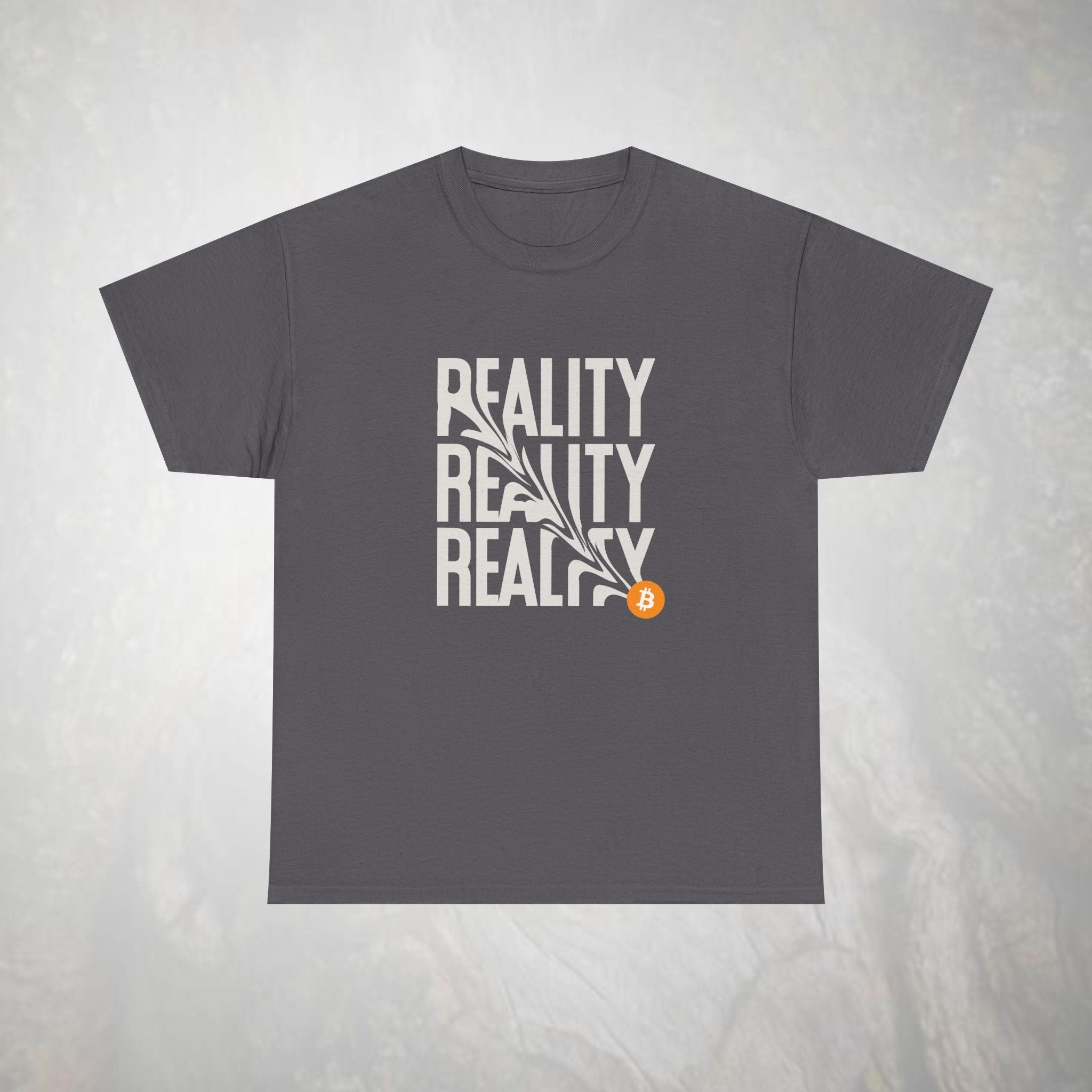 Bitcoin T-shirt, Bitcoin Warping Reality Tee, Cryptocurrency Shirt