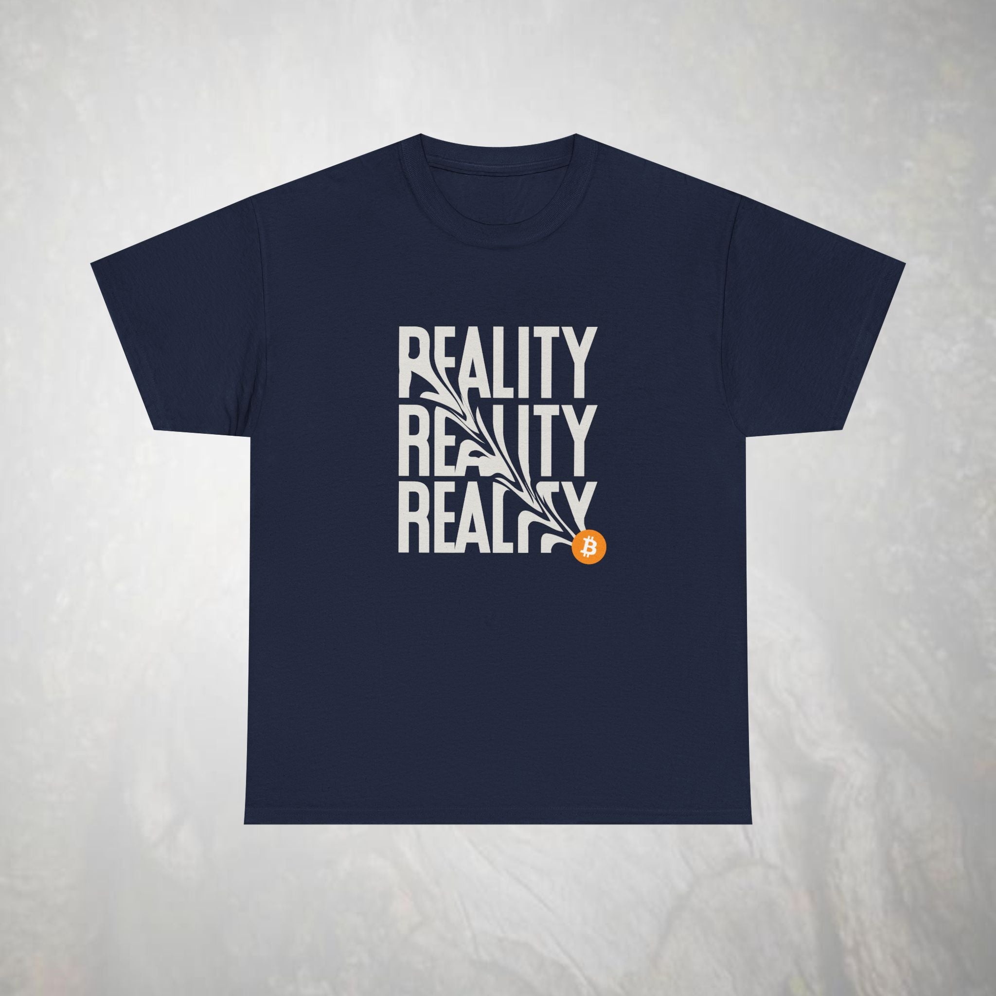 Bitcoin T-shirt, Bitcoin Warping Reality Tee, Cryptocurrency Shirt