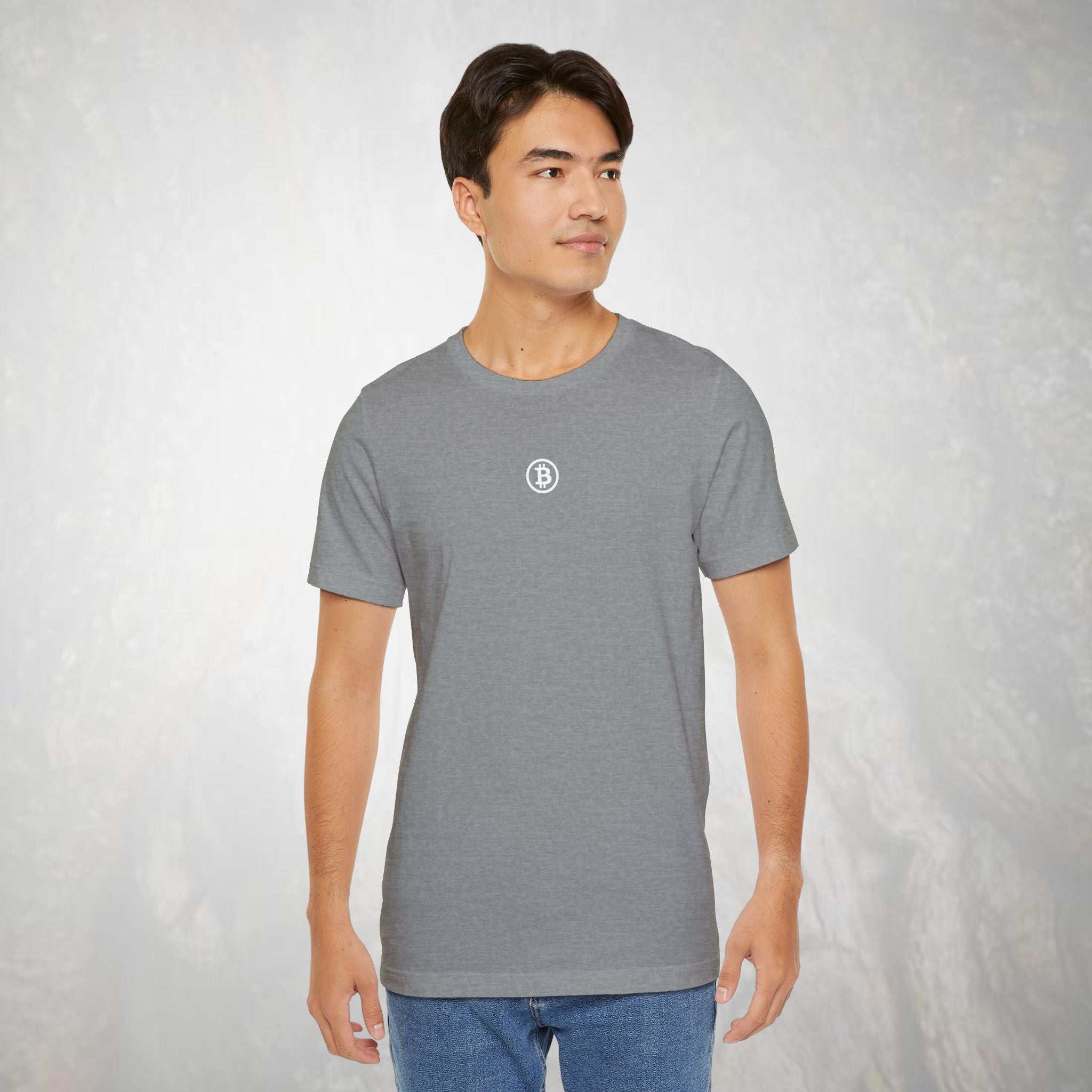 Bitcoin Logo T-Shirt, Cryptocurrency Tee, Unisex Crypto Currency Shirt, Bitcoin Merch, Blockchain Apparel