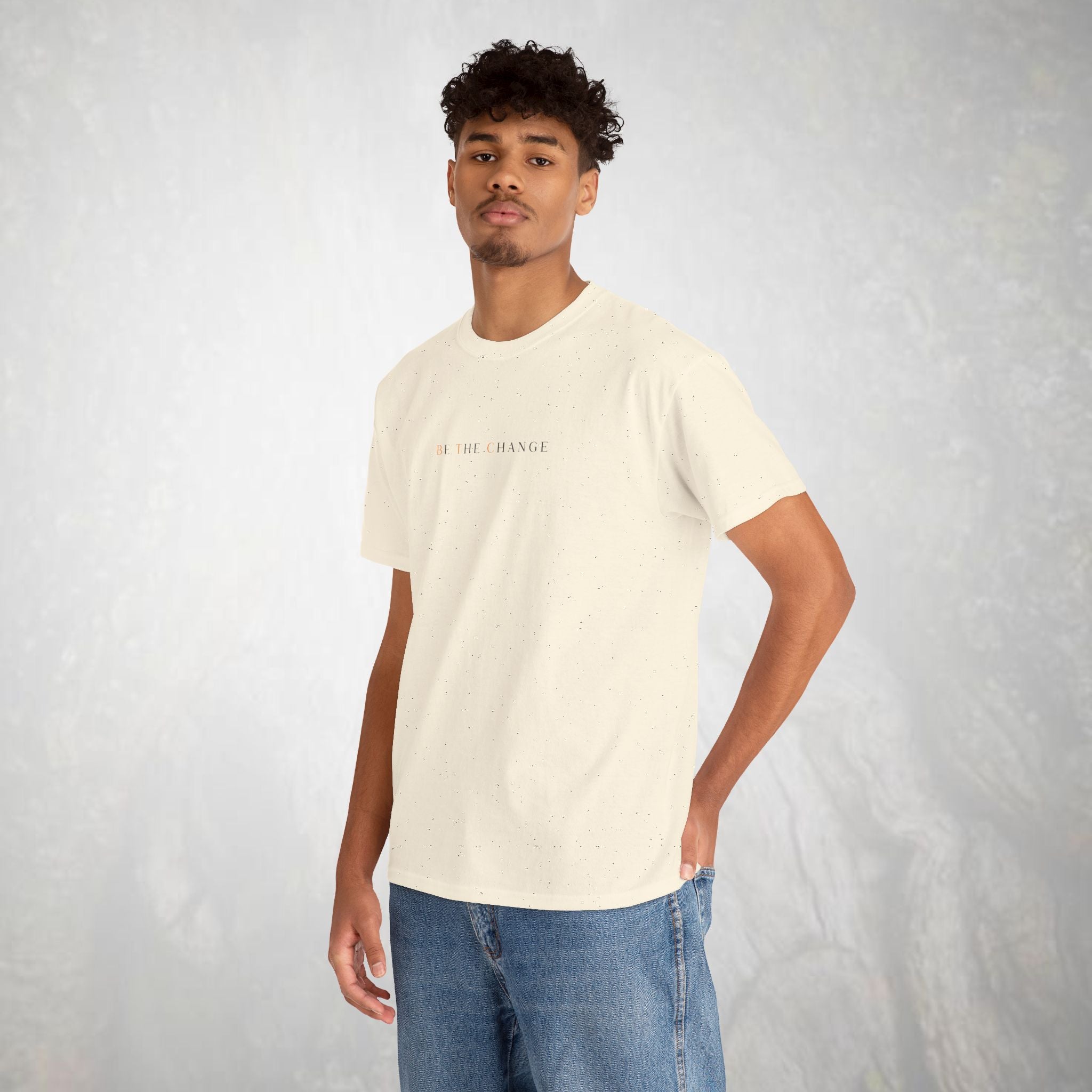 Bitcoin T-shirt | Be The Change (BTC) | Heavy Cotton Tee