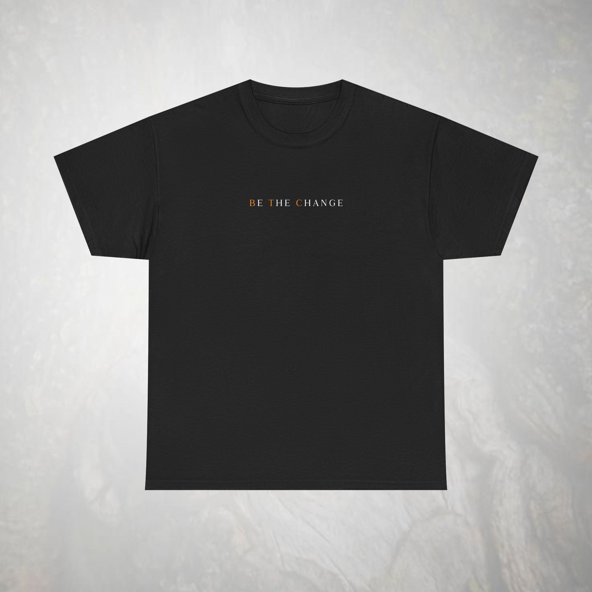 Bitcoin T-shirt | Be The Change (BTC) | Heavy Cotton Tee