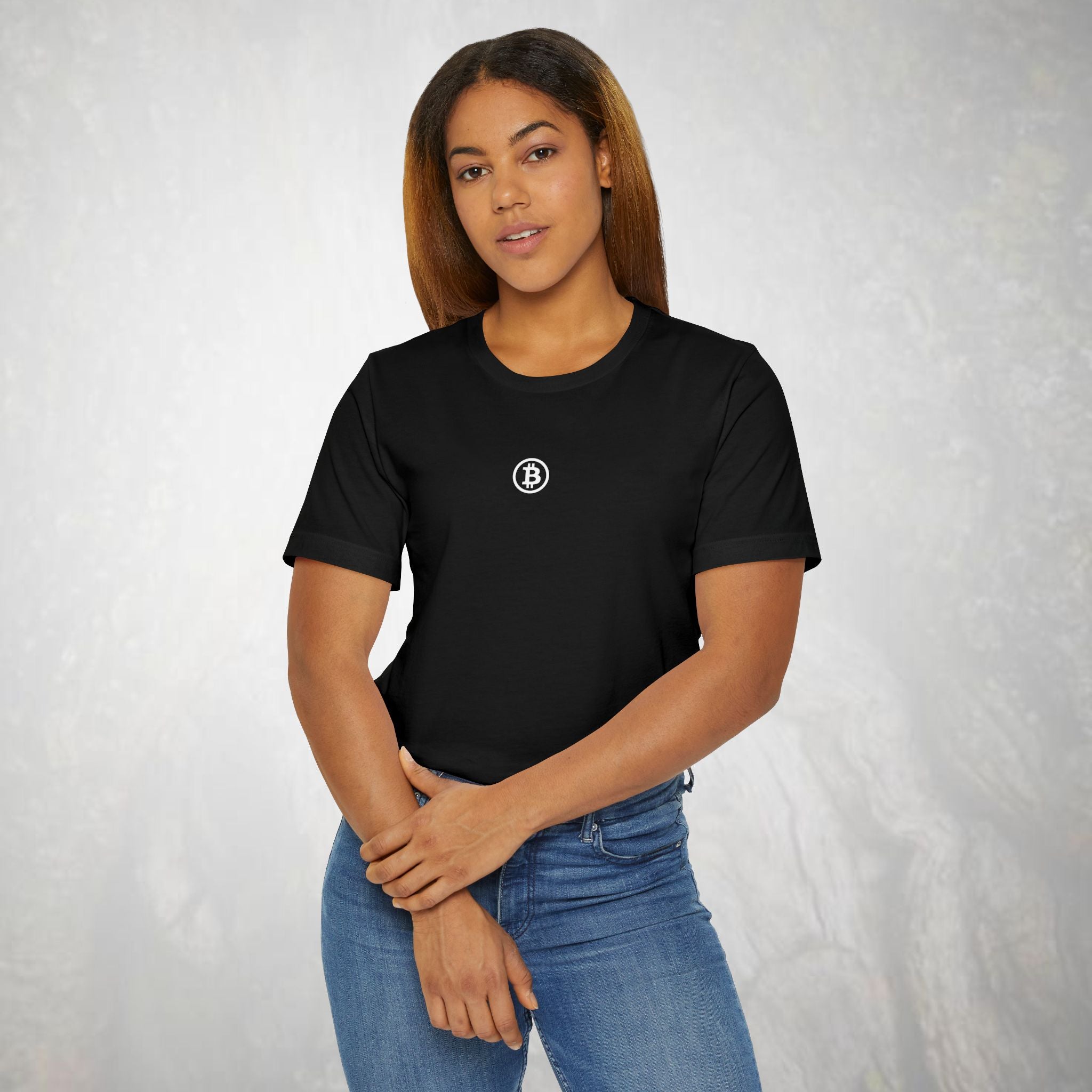 Bitcoin Logo T-Shirt, Cryptocurrency Tee, Unisex Crypto Currency Shirt, Bitcoin Merch, Blockchain Apparel