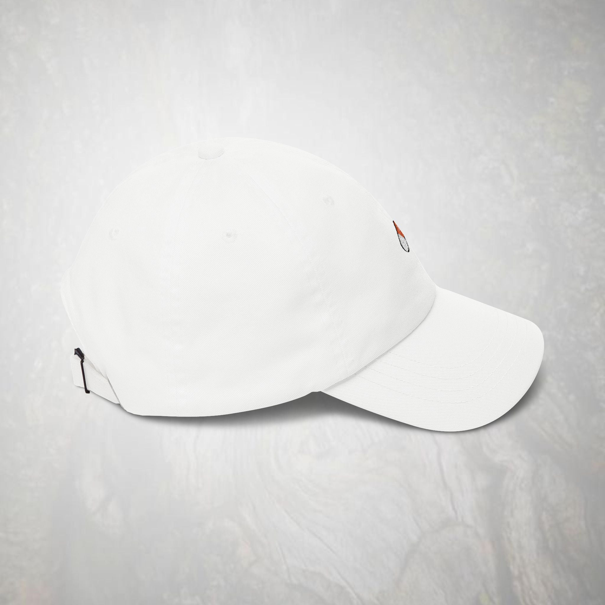 Embroidered Bitcoin Orange Pill Dad Cap