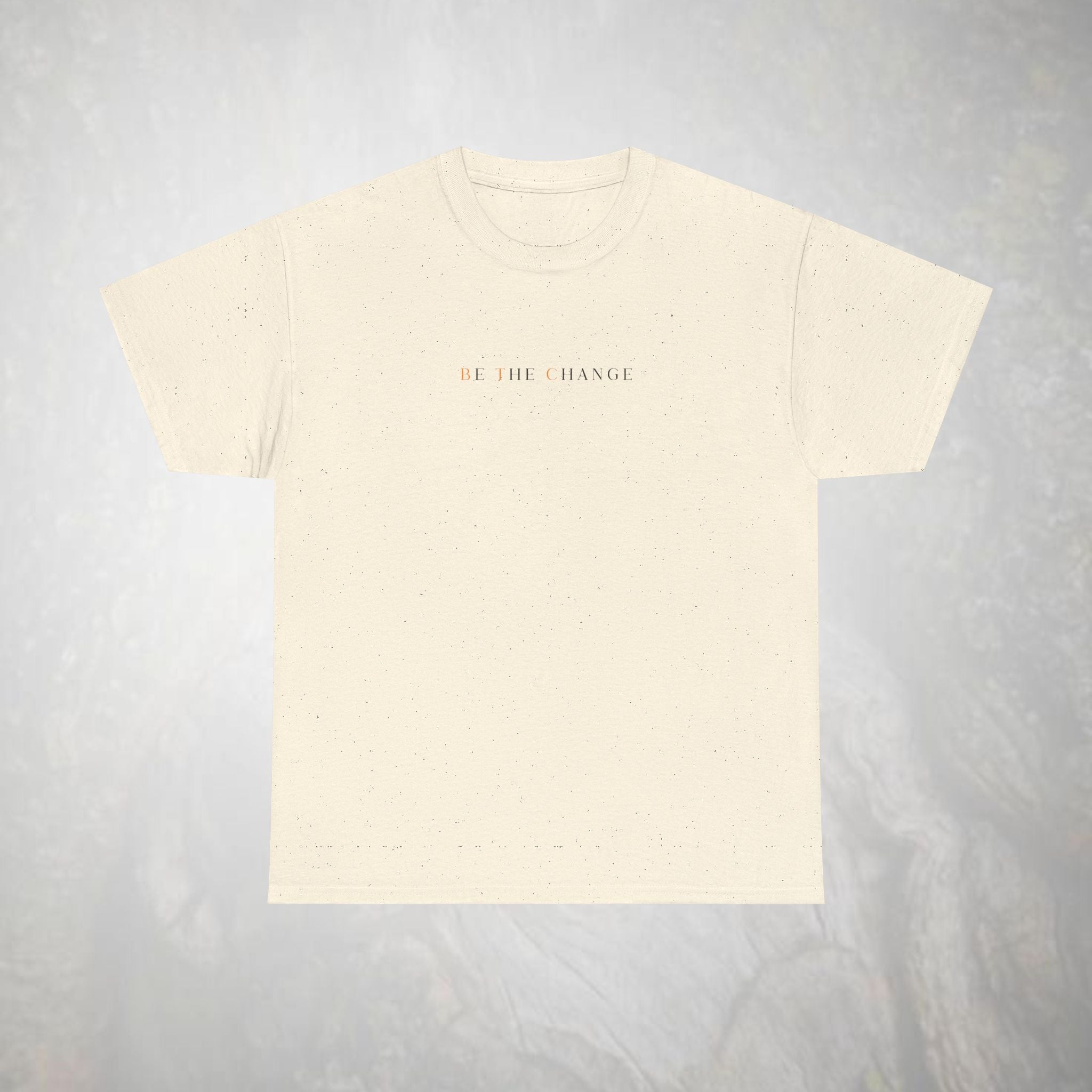 Bitcoin T-shirt | Be The Change (BTC) | Heavy Cotton Tee