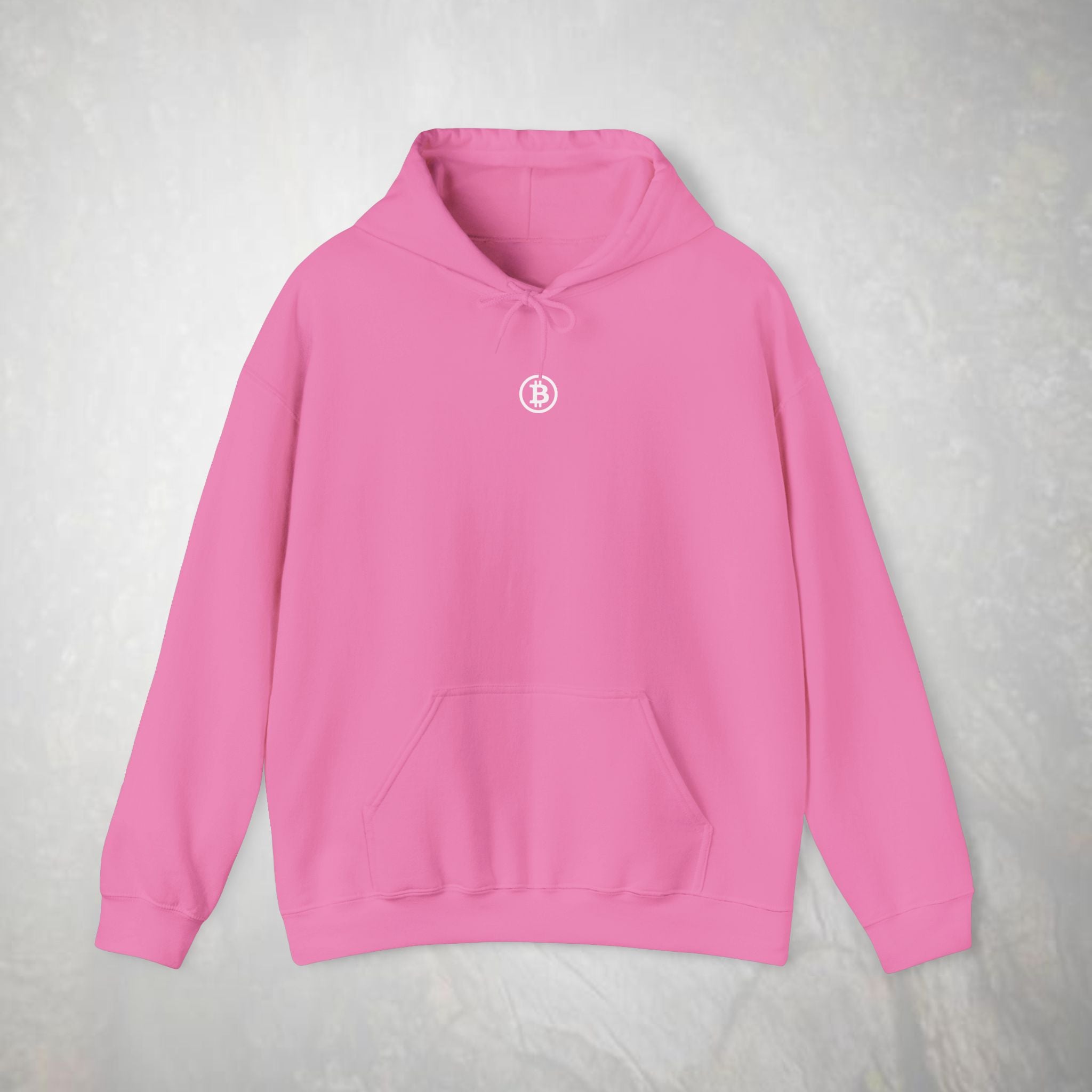 Bitcoin Hoodie | Bitcoin Logo Center Chest | Crytpo Sweatshirt