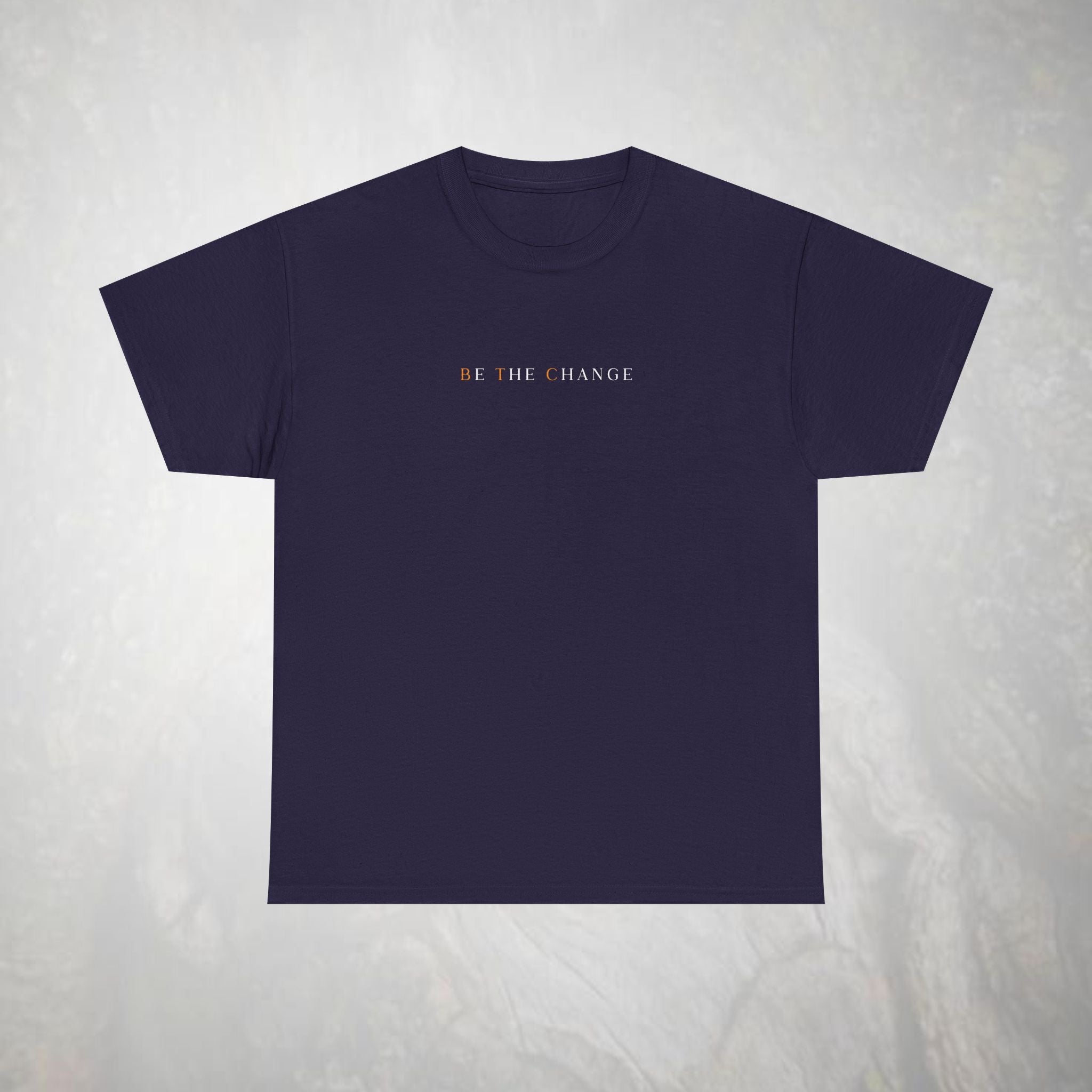 Bitcoin T-shirt | Be The Change (BTC) | Heavy Cotton Tee