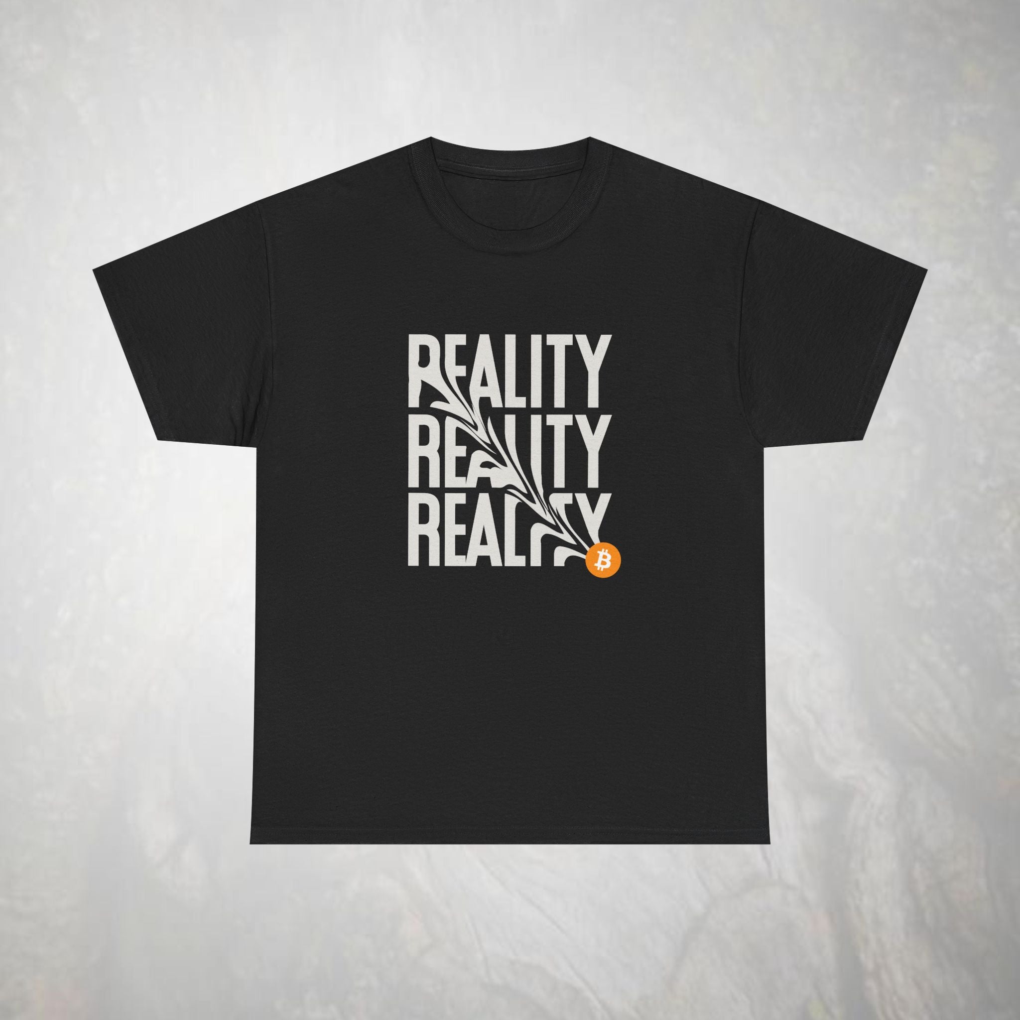 Bitcoin T-shirt, Bitcoin Warping Reality Tee, Cryptocurrency Shirt