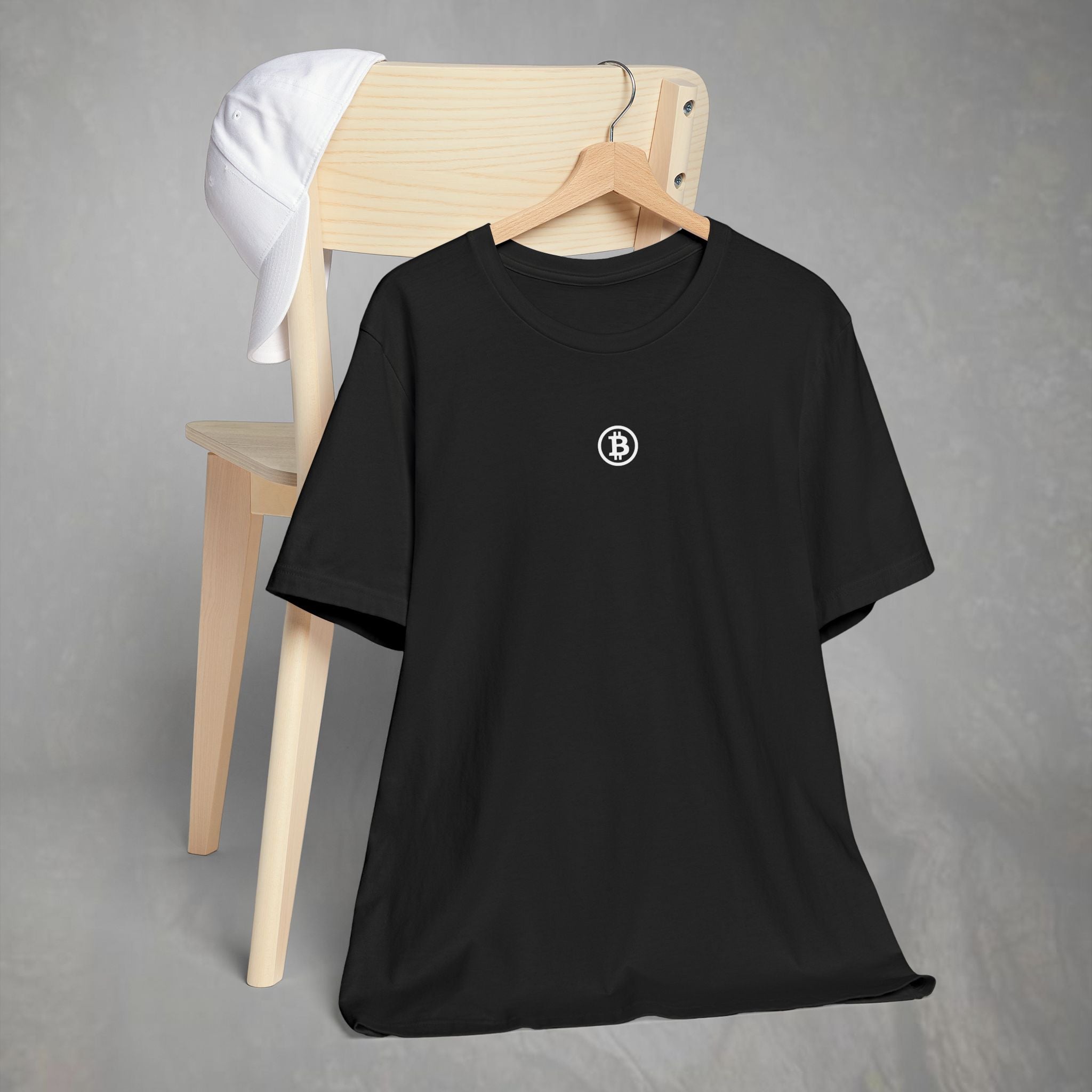 Bitcoin Logo T-Shirt, Cryptocurrency Tee, Unisex Crypto Currency Shirt, Bitcoin Merch, Blockchain Apparel