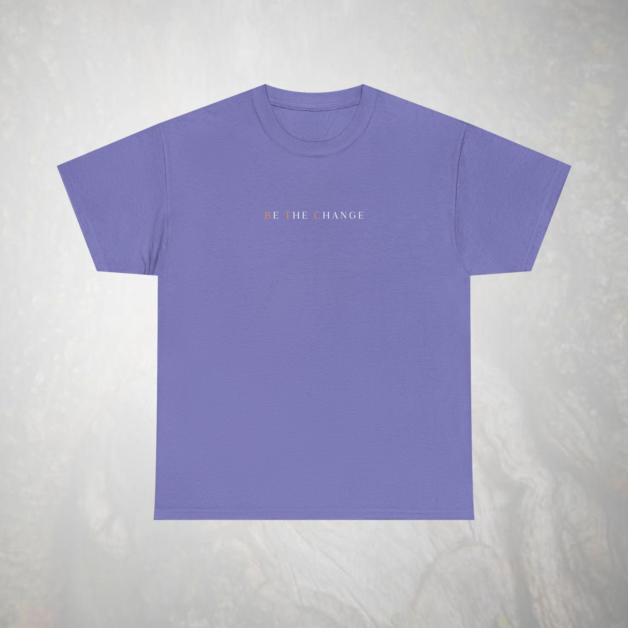 Bitcoin T-shirt | Be The Change (BTC) | Heavy Cotton Tee