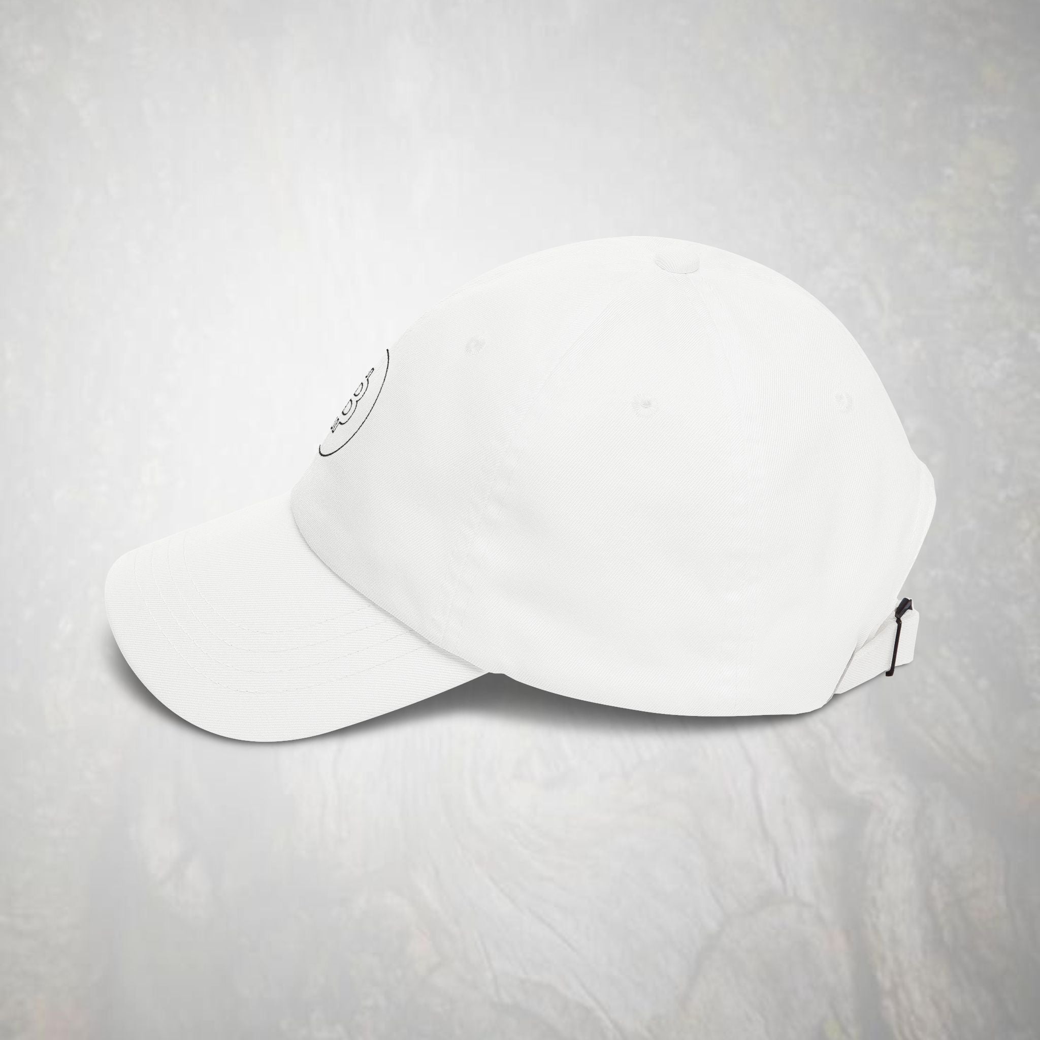 Embroidered Black Bitcoin Logo Dad Hat | Bitcoin Cap