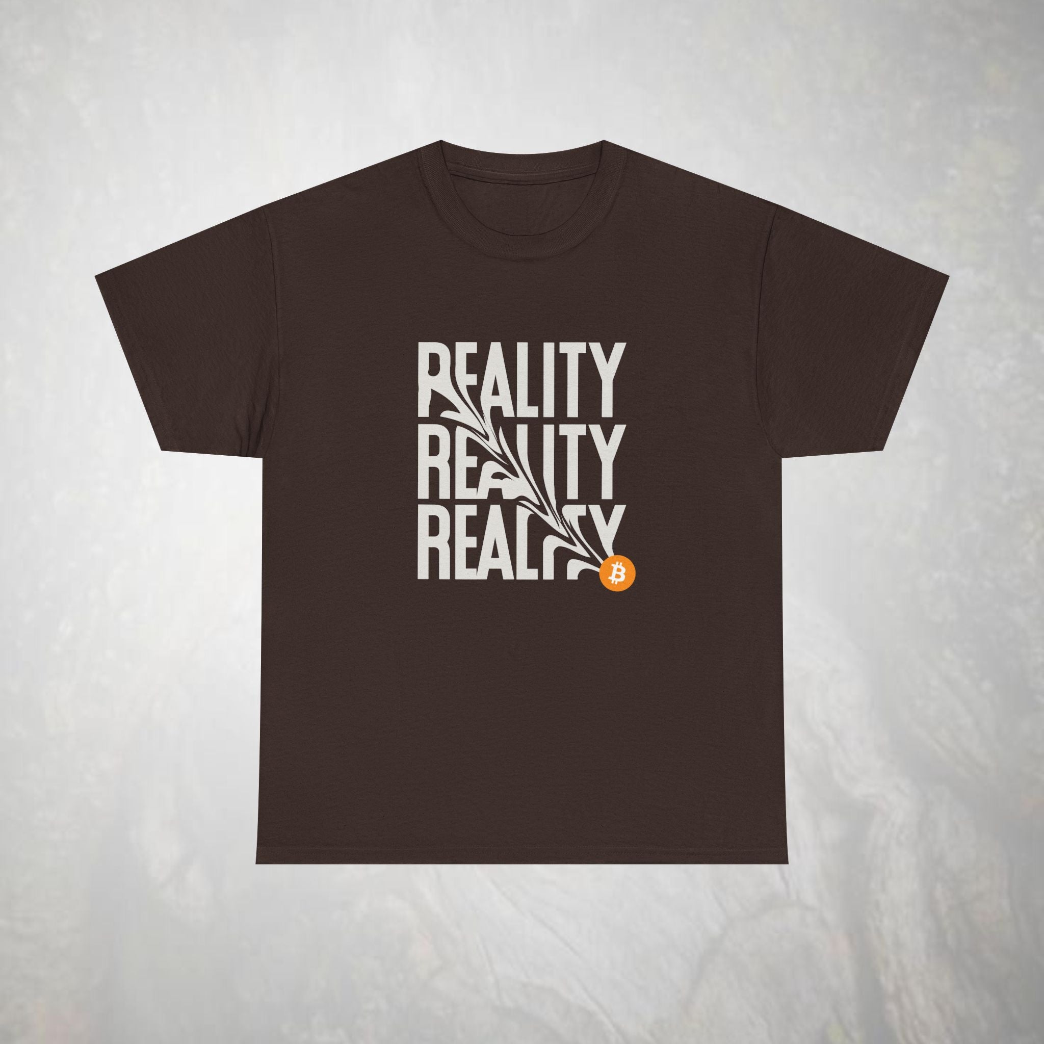 Bitcoin T-shirt, Bitcoin Warping Reality Tee, Cryptocurrency Shirt