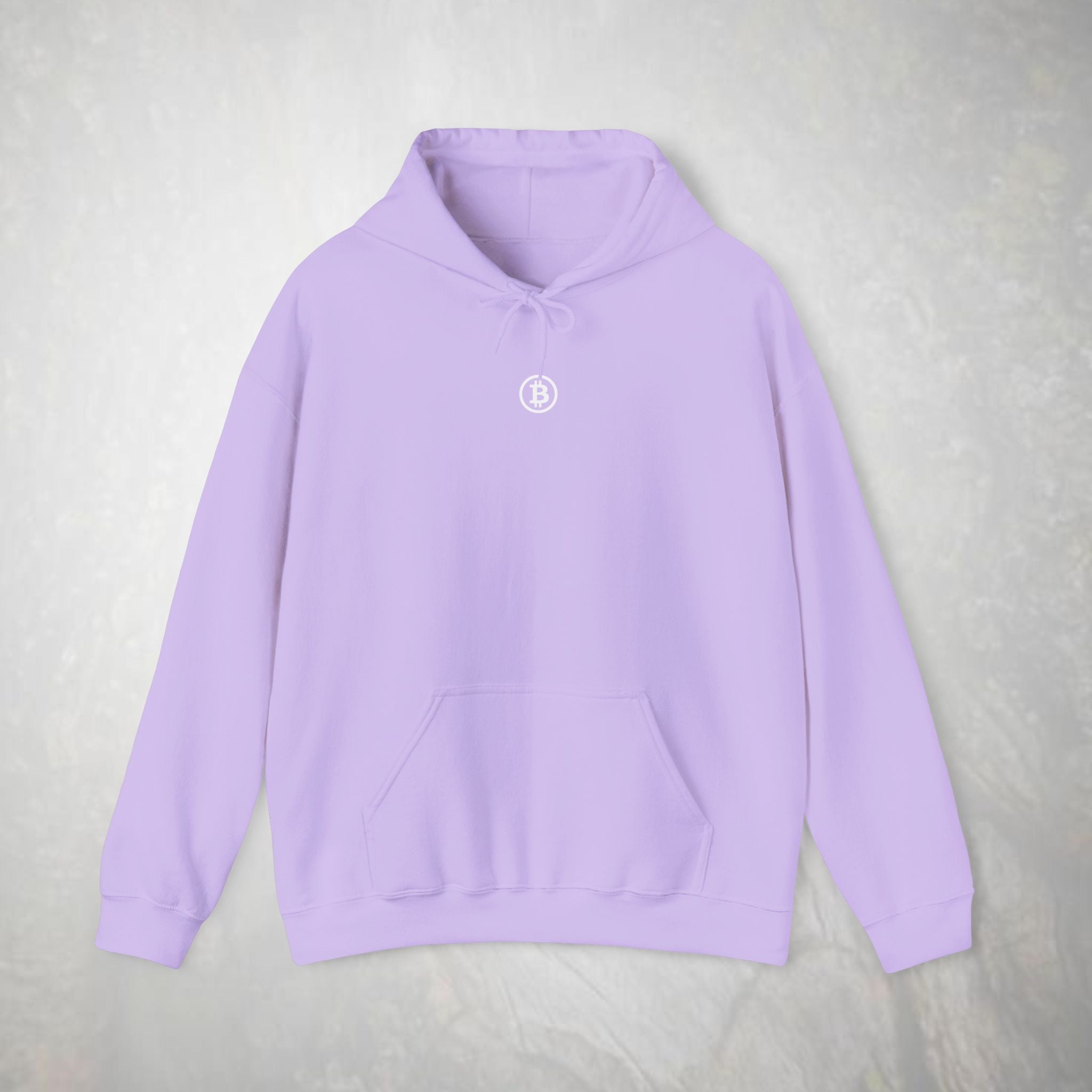 Bitcoin Hoodie | Bitcoin Logo Center Chest | Crytpo Sweatshirt