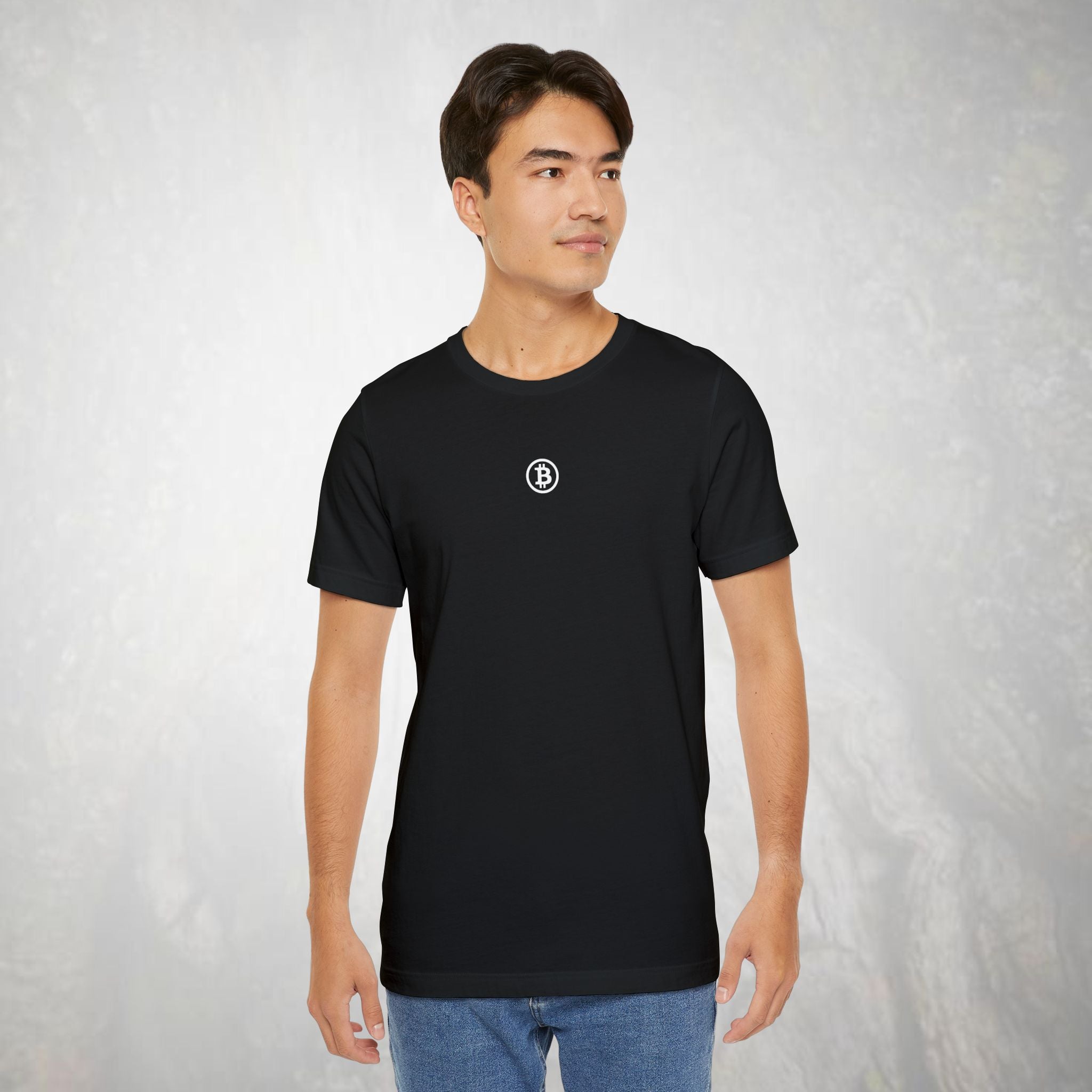 Bitcoin Logo T-Shirt, Cryptocurrency Tee, Unisex Crypto Currency Shirt, Bitcoin Merch, Blockchain Apparel